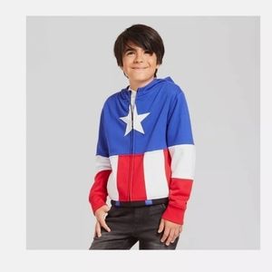 Kids Captain America jacket size XS